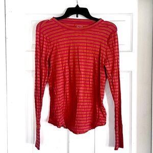 Striped Long Sleeve Top